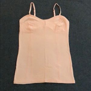 Corset Look Cami Tank Shell Juniors NWOT